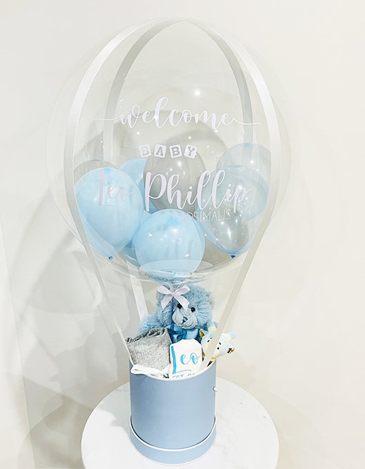 Baby Blue Hot Air Balloon – WonderBox au